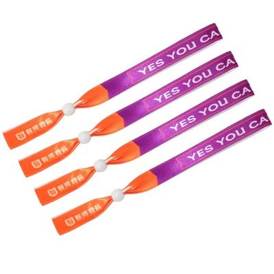 Veranstaltung Festival Party RFID-Armbänder aus Satin mit individuellem Logo und Text