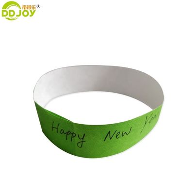 Einzigartige Technik Festival Papier Armbänder für Kinder Vergnügungspark Tyvek Armbänder