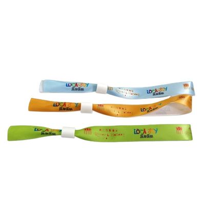 100 Stück sublimiertes Satinband-Armband für die Promotion von Festival-Sondergeschenken.