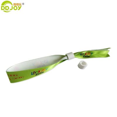 100 Stück sublimiertes Satinband-Armband für die Promotion von Festival-Sondergeschenken.