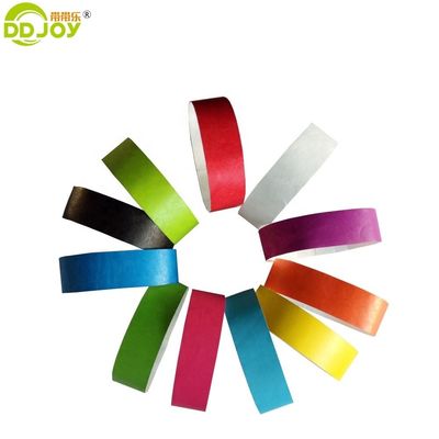 Führende Tyvek Papier Armbänder/Armbänder für Festivalveranstaltungen Materialien und Designs