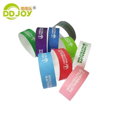 DDJOY Custom Tyvek Material Party Unisex 3/4 Zoll Armbänder Unisex Party Zubehör