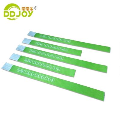 Unisex Karikatur Tyvek Armbänder für den individuellen Logo-Druck bei Favor Events Party Items