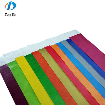 3/4 Zoll einfache Papier Armbänder ohne Logo Tyvek Armband Essential Armbänder Schmuck Typ
