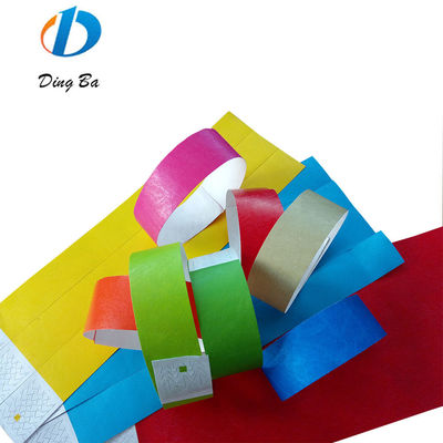 3/4 Zoll einfache Papier Armbänder ohne Logo Tyvek Armband Essential Armbänder Schmuck Typ