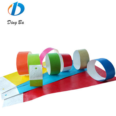 3/4 Zoll einfache Papier Armbänder ohne Logo Tyvek Armband Essential Armbänder Schmuck Typ