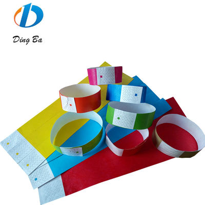 3/4 Zoll einfache Papier Armbänder ohne Logo Tyvek Armband Essential Armbänder Schmuck Typ