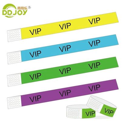 Tyvek Papier Armbänder Wasserdichtes Farbdruckband für Geschenke