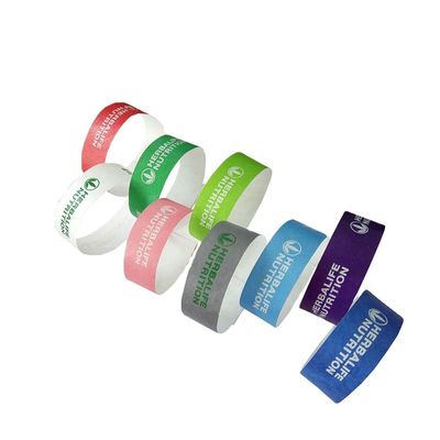 Zielgruppe Endverbraucher Veranstaltungen und Festivals Tyvek-Armbänder für Parks/Clubs/Party
