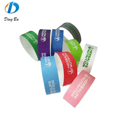 Zielgruppe Endverbraucher Veranstaltungen und Festivals Tyvek-Armbänder für Parks/Clubs/Party