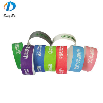 DDJOY Wasserdicht Einweg Tyvek Papier Veranstaltung Armbänder 15 Farben zu Ihrem Thema passen