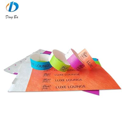 Veranstaltungen nach Maßgabe des Festivals Papier Armband Schmuck Hauptmaterial Dupont/Tyvek Papier