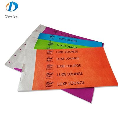 Veranstaltungen nach Maßgabe des Festivals Papier Armband Schmuck Hauptmaterial Dupont/Tyvek Papier