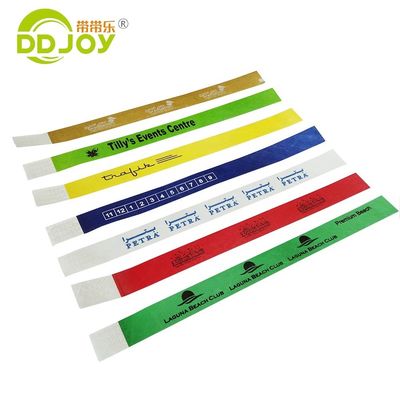 Veranstaltungen und Feste Nutzungsszenarien Personalisiertes Tyvek-Armband mit QR-Code