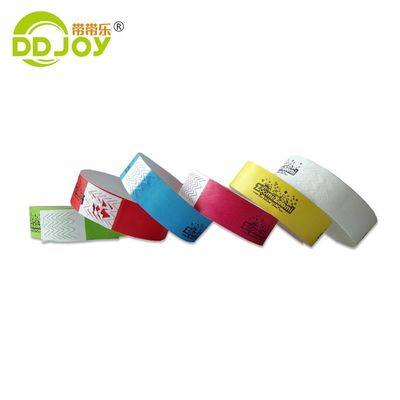 Veranstaltungen und Feste Nutzungsszenarien Personalisiertes Tyvek-Armband mit QR-Code