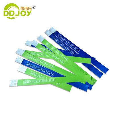 Veranstaltungen und Feste Nutzungsszenarien Personalisiertes Tyvek-Armband mit QR-Code