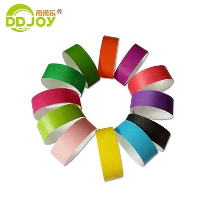 Custom Logo Wasserdichtes Tyvek Papier Armband für Weihnachtsdekoration und Innenraum
