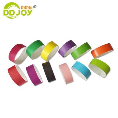 Custom Logo Wasserdichtes Tyvek Papier Armband für Weihnachtsdekoration und Innenraum