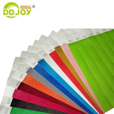 Langlebige lila Tyvek Armbänder für einmalige Veranstaltungen 250*25mm/250*19mm