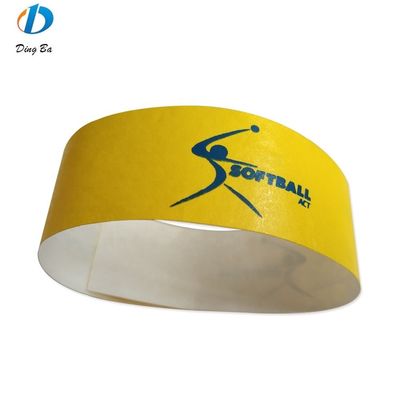 Custom Tyvek Wasserdichtes Armband für Veranstaltung Party Festival und Hochzeit OEM Customized